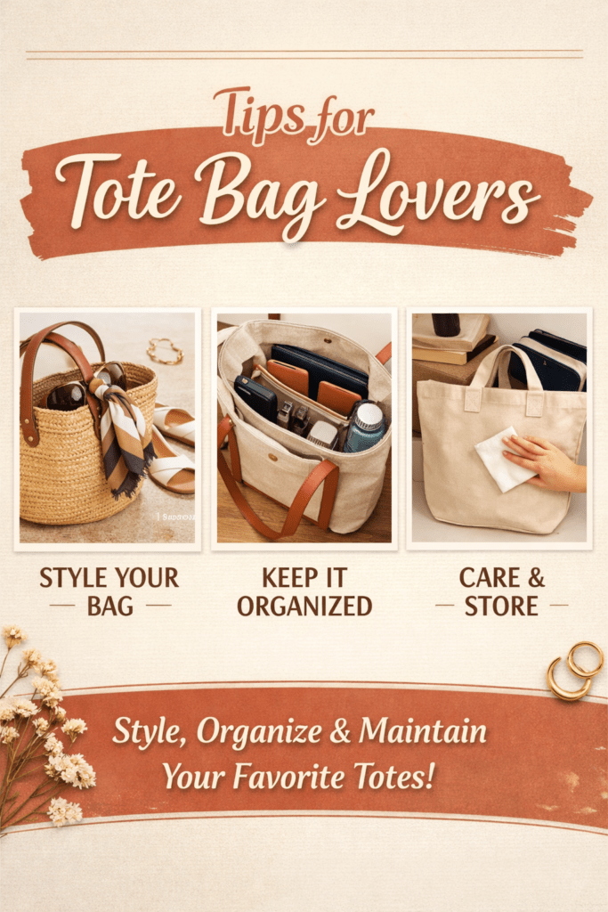 Tips for Tote Bag Lovers