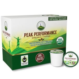 Peak Performance Organic Coffee Pods - High Altitude Organic Coffee.