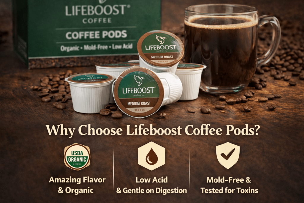 Lifeboost Coffee Pods 