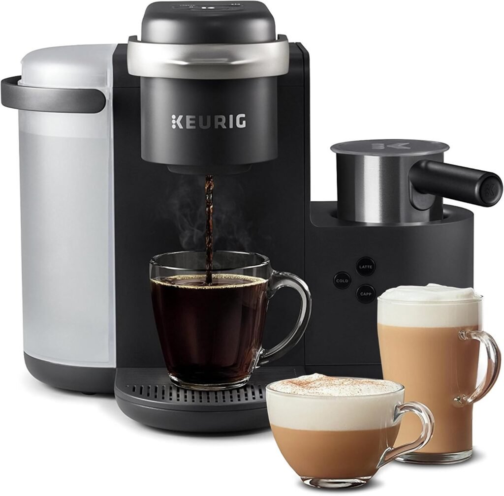 Best Keurig for Lattes & Cappuccinos: Keurig K-Café Barista Bar